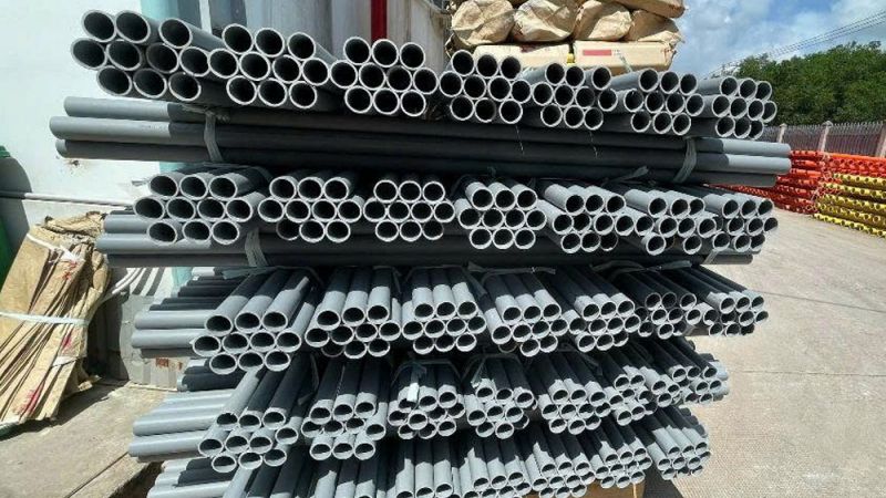 PVC, uPVC plastic pipe Long Thanh