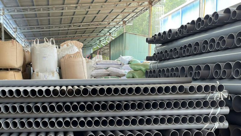 PVC, uPVC plastic pipe Long Thanh